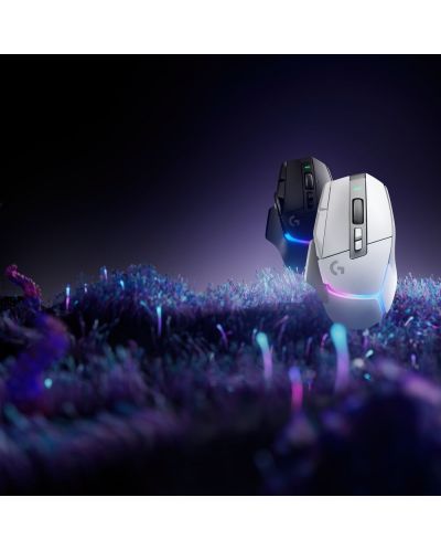Gaming miš Logitech - G502 X Plus EER2, optički, bežični, bijeli - 10