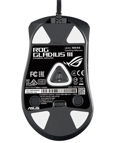 Gaming miš ASUS - ROG Gladius III, optički, crni - 4