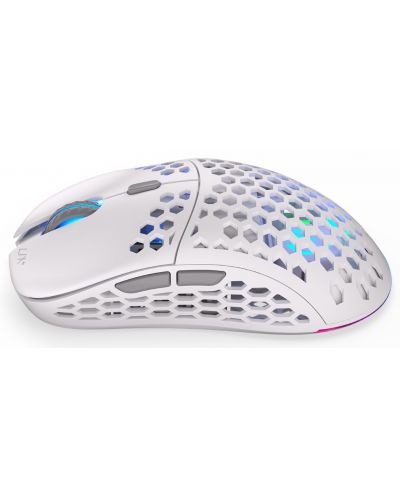Gaming miš Endorfy - LIX Plus, optički, bežični, Onyx White - 4