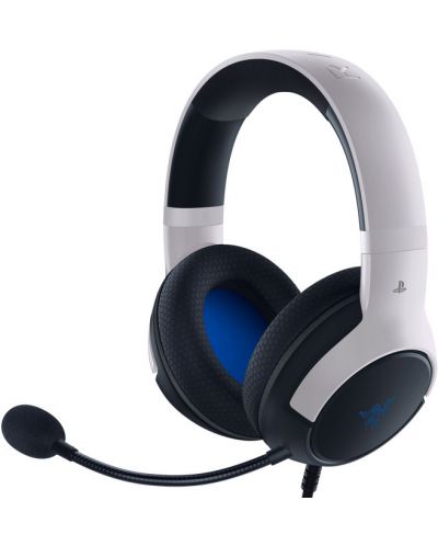 Gaming slušalice Razer - Kaira X, Playstation 5, crno/bijele - 1