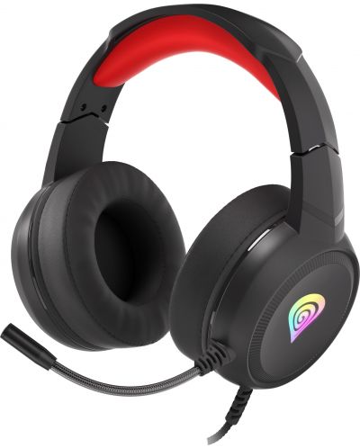 Gaming slušalice Genesis - Neon 200, crno/crvene - 1