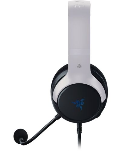 Gaming slušalice Razer - Kaira X, Playstation 5, crno/bijele - 4