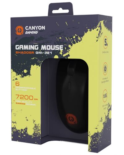 Gaming miš Canyon - Shadder GM-321, optički, crni - 6