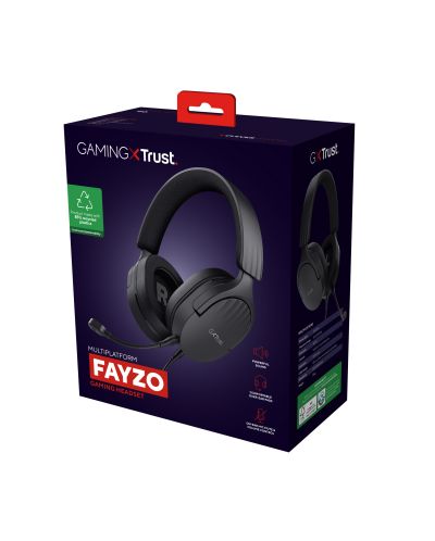 Gaming slušalice Trust - GXT489 Fayzo, crne - 6