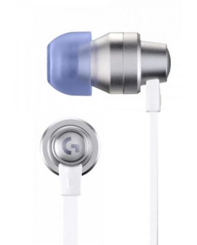 Slušalice s mikrofonom Logitech - G333, bijele - 1
