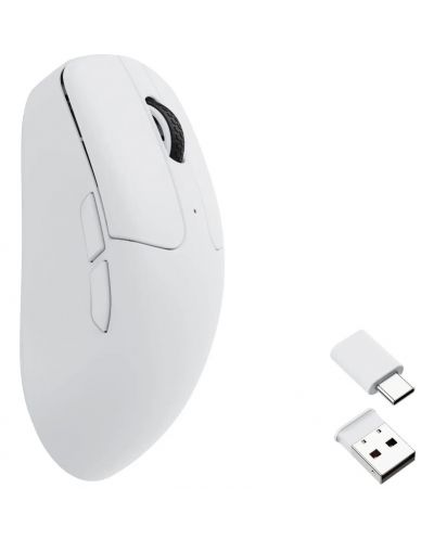 Gaming miš Keychron - M2, optički, bežični, bijeli - 2