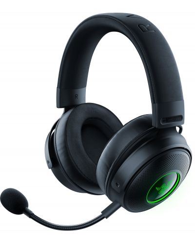 Gaming slušalice Razer - Kraken V3 Pro, bežične, crne - 1