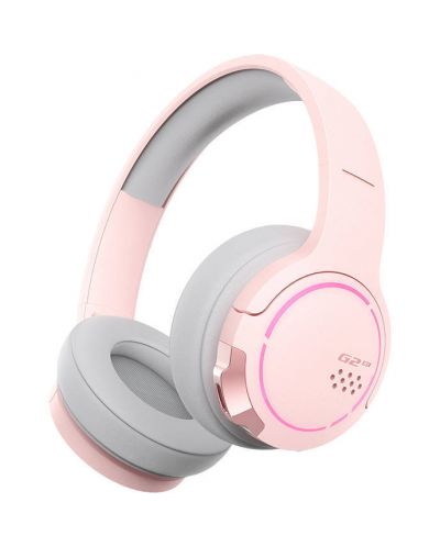 Gaming slušalice Edifier - Hecate G2BT, bežične, ružičaste - 1