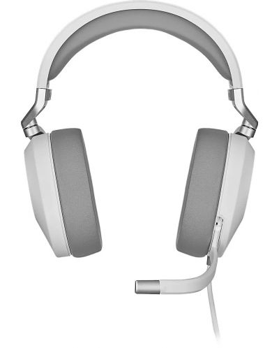 Gaming slušalice Corsair - HS65 Surround, bijele - 2