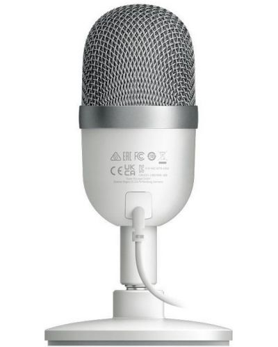 Gaming mikrofon Razer - Seiren Mini, bijeli - 3