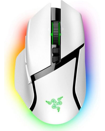Gaming miš Razer - Basilisk V3 Pro, optički, bežični, bijeli - 1