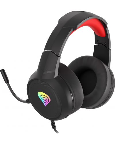 Gaming slušalice Genesis - Neon 200, crno/crvene - 2
