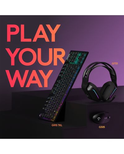 Gaming miš Logitech - G305 Lightspeed, optički, crni - 9