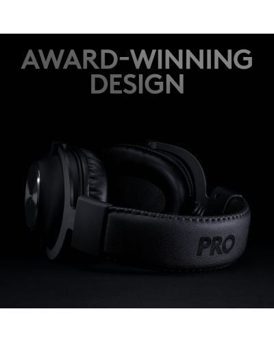 Gaming slušalice s mikrofonom Logitech - PRO X WIRELESS, crne - 9