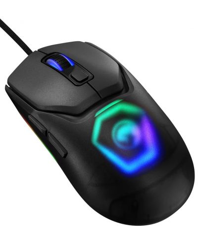 Gaming miš Marvo - Fit Lite, optički, crni - 2