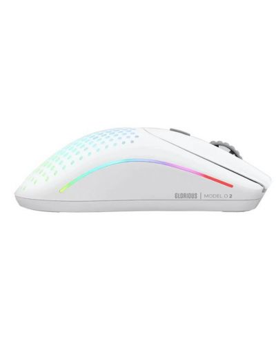 Gaming miš Glorious - Model O 2, optički, bežični, bijeli - 4