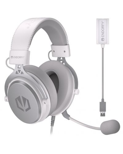 Gaming slušalice Endorfy - Viro Plus, Onyx White - 8