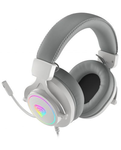Gaming slušalice Genesis - Neon 750 RGB, bijele - 4