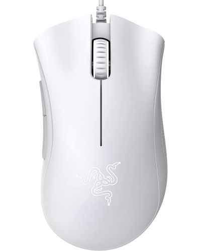 Gaming miš Razer - DeathAdder Essential, optički, bijeli - 1