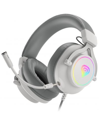 Gaming slušalice Genesis - Neon 750 RGB, bijele - 3