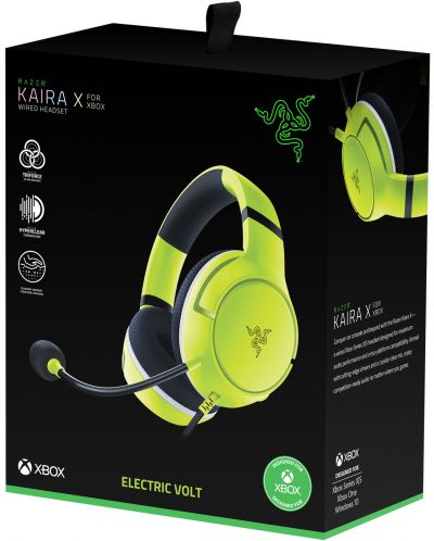 Gaming slušalice Razer - Kaira X, Xbox, Electric Volt - 5