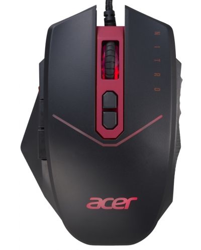 Gaming miš Acer - Nitro, optički, crno/crveni - 1