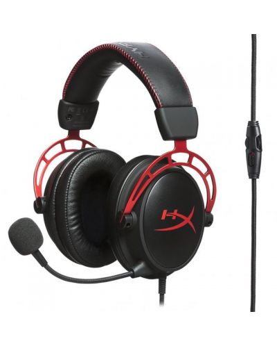 Gaming slušalice Kingston HyperX Cloud Alpha - crvene - 8