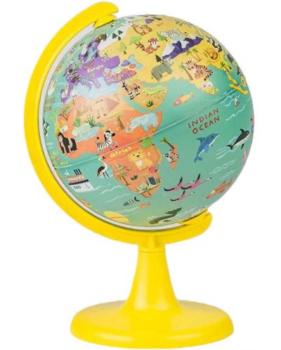 Globus Moj divlji svijet - 15 cm, sa slagalicom od 100 dijelova - 2