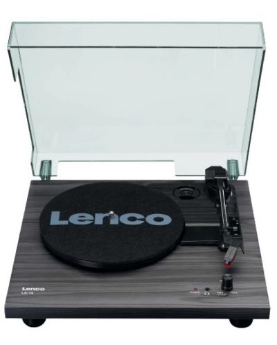 Gramofon Lenco - LS-10BK, ručni, crni - 1