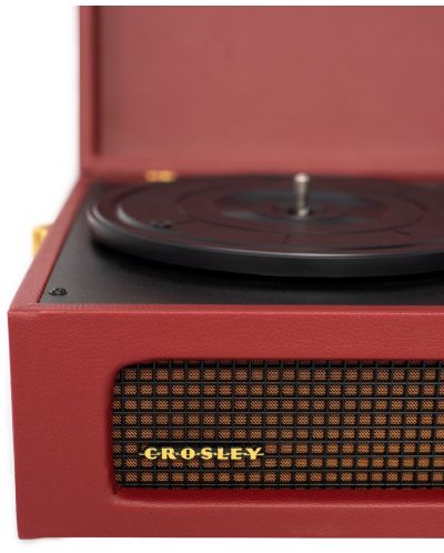 Gramofon Crosley - Voyager, poluautomatski, crveni - 2