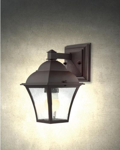 Vrtna lampa Smarter - Avignon 9960, IP23, E27, 1x42W, starinski smeđa - 3