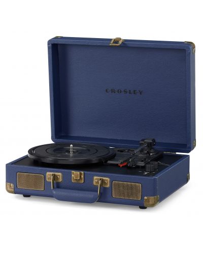 Gramofon Crosley - Cruiser Plus, ručni, tamnoplavi - 2