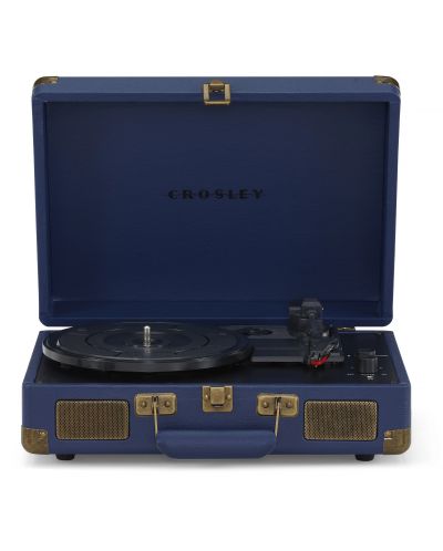 Gramofon Crosley - Cruiser Plus, ručni, tamnoplavi - 1