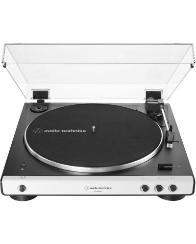 Gramofon Audio-Technica - AT-LP60XBT, automatski, crno/bijeli - 1