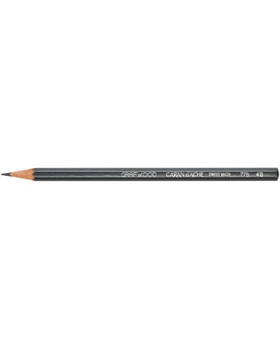 Grafitna olovka Caran d'Ache Grafwood - 4B - 1
