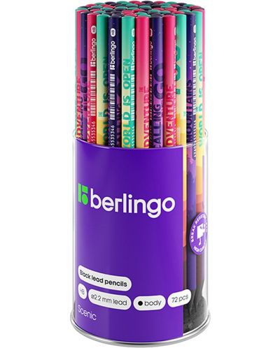 Grafitna olovka Berlingo - Scenic, HB, asortiman - 2