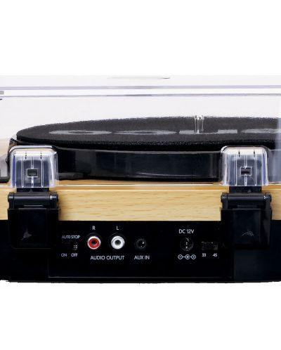 Gramofon Lenco - LS-40WD, poluautomatski, smeđi - 6