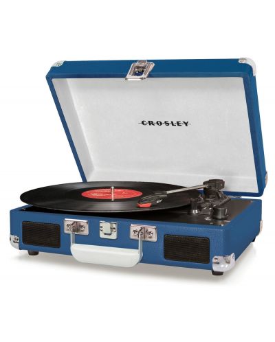 Gramofon Crosley - Cruiser Deluxe, poluautomatski, plavi - 2