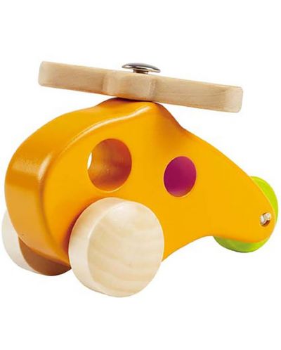 Dječja igračka Nare – Helikopter, drvena - 4