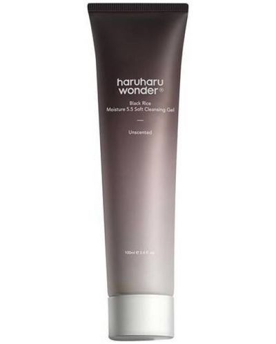 Haruharu Wonder Black Rice Gel za čišćenje Moisture 5.5 Soft, 100 ml - 1