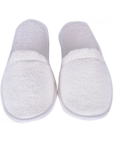 Frotirne papuče PNG - Bijele, univerzalna veličina, 100% pamuk - 1