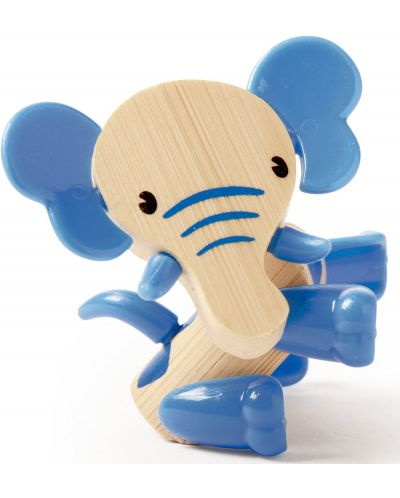 Dječja igračka od bambusa Nare – Mini životinja Slon - 1