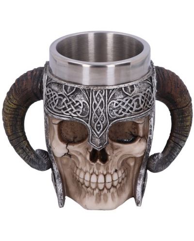 Krigla Nemesis Now Adult: Medieval - Viking Skull - 5