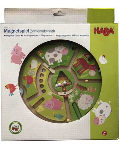Dječja magnetska igra Haba – Brojevi sa životinjama - 2