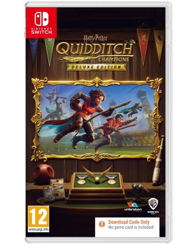 Harry Potter: Quidditch Champions - Deluxe Edition - Kod u kutiji (Nintendo Switch) - 1