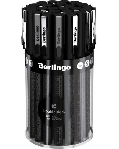 Kemijska olovka Berlingo - Doubleblack, 0.7 mm, asortiman - 3