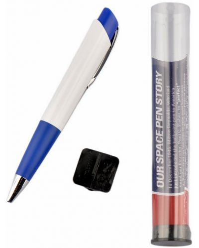 Kemijska olovka Fisher Space Pen Eclipse - White and Blue, u tubi - 2