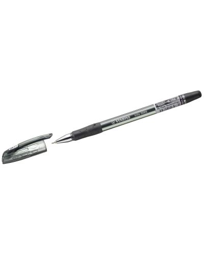 Kemijska olovka s iglenim vrhom Stabilo - Bille, Hi-Flux, crna - 2