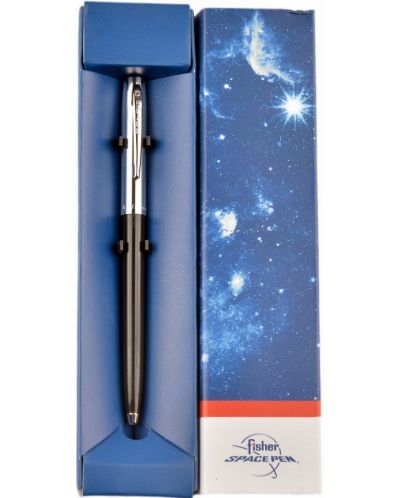 Kemijska olovka Fisher Space Pen Cap-O-Matic - 775 Chrome, crno i srebrno - 2