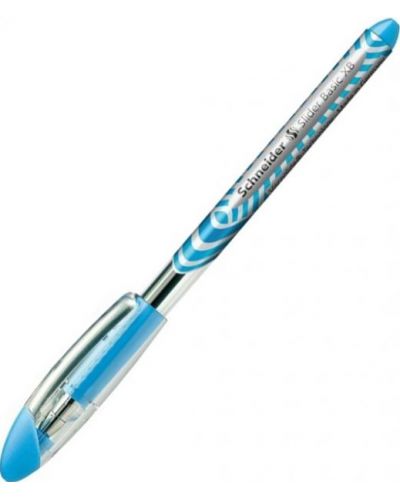 Kemijska olovka Schneider - Slider Basic XB, svijetlo plava - 1